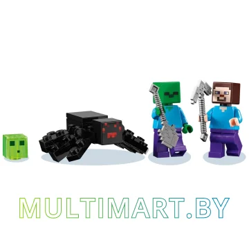 Конструктор LEGO Minecraft 21166 Заброшенная шахта картинка 6
